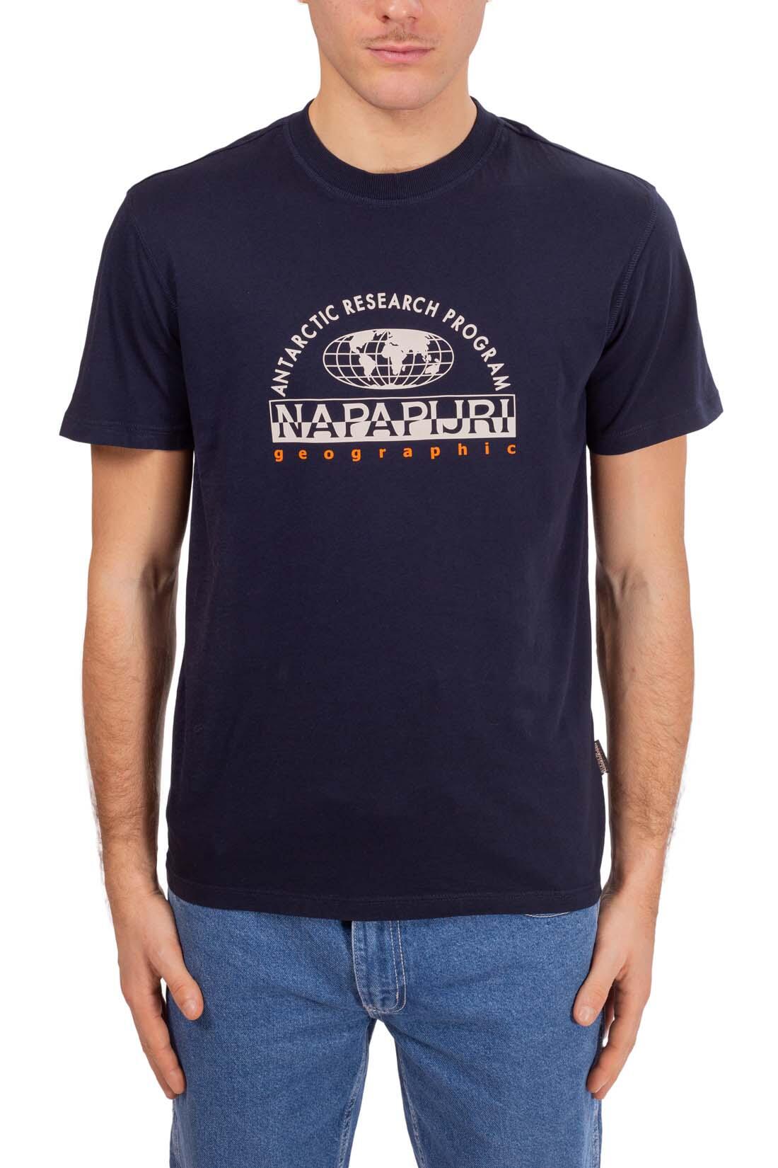 T-shirt - Casual - Heren - Macas - Regular fit - Donkerblauw 2/5