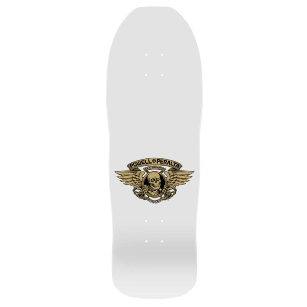 Skateboard Deck Old School Powell Peralta Vallely Bug White 10'' 2/2