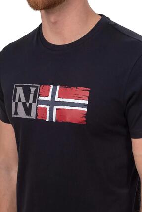 T-shirt - Sportswear - Homme - Manches courtes, Col rond - Noir