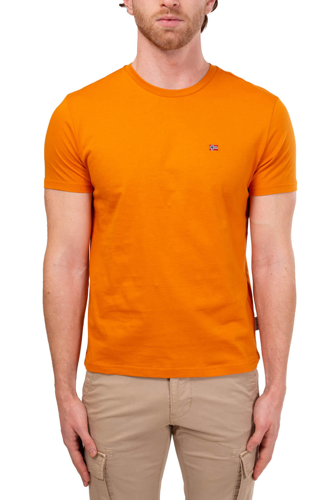 T-shirt uomo con ricamo logo 2/4