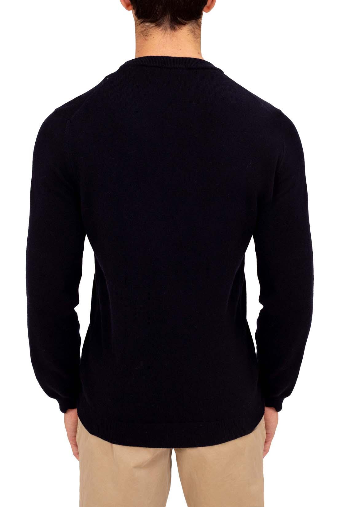 Pullover uomo in misto lana con logo 3/5