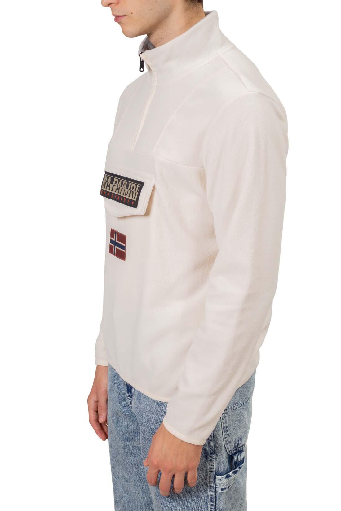 Felpa uomo Burgee in pile 1/5