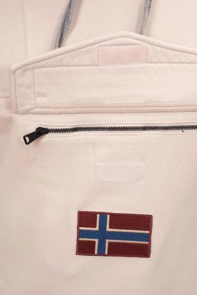 Sweat - Sportswear - Homme - Avec capuche et logo Burgee - Blanc
