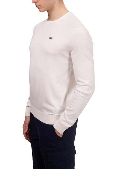 Pull - Sportswear - Homme - Pull-over regular fit en coton - Darca - Blanc
