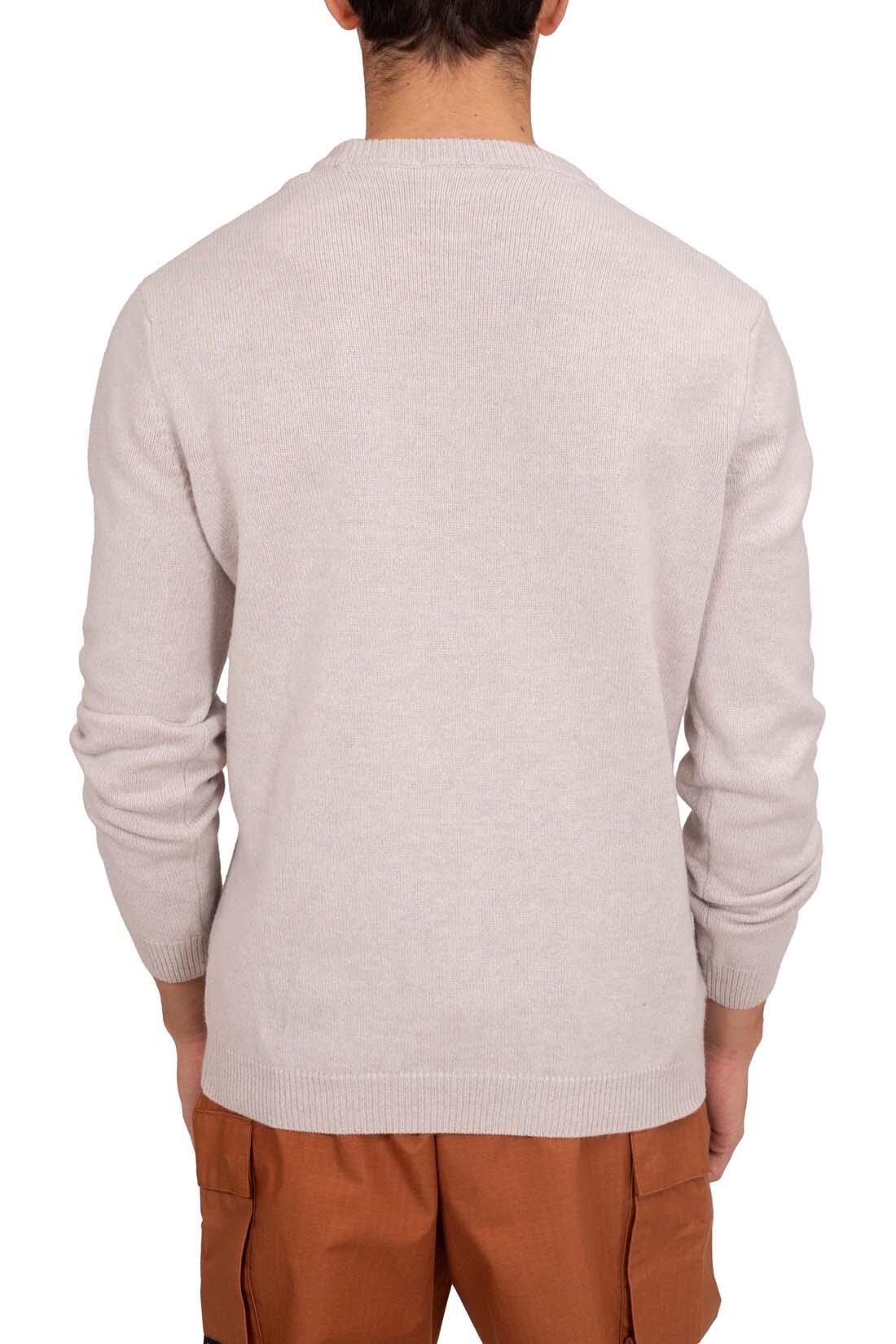 Camisola - Casual - Homem - Malha trança, lã - Modelo clássico 3/5