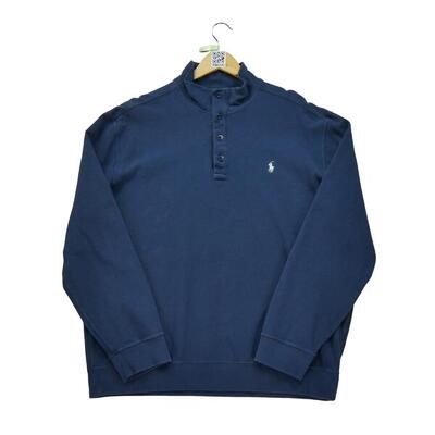 Seconda Mano - Maglione blu navy da uomo - Stato molto buono