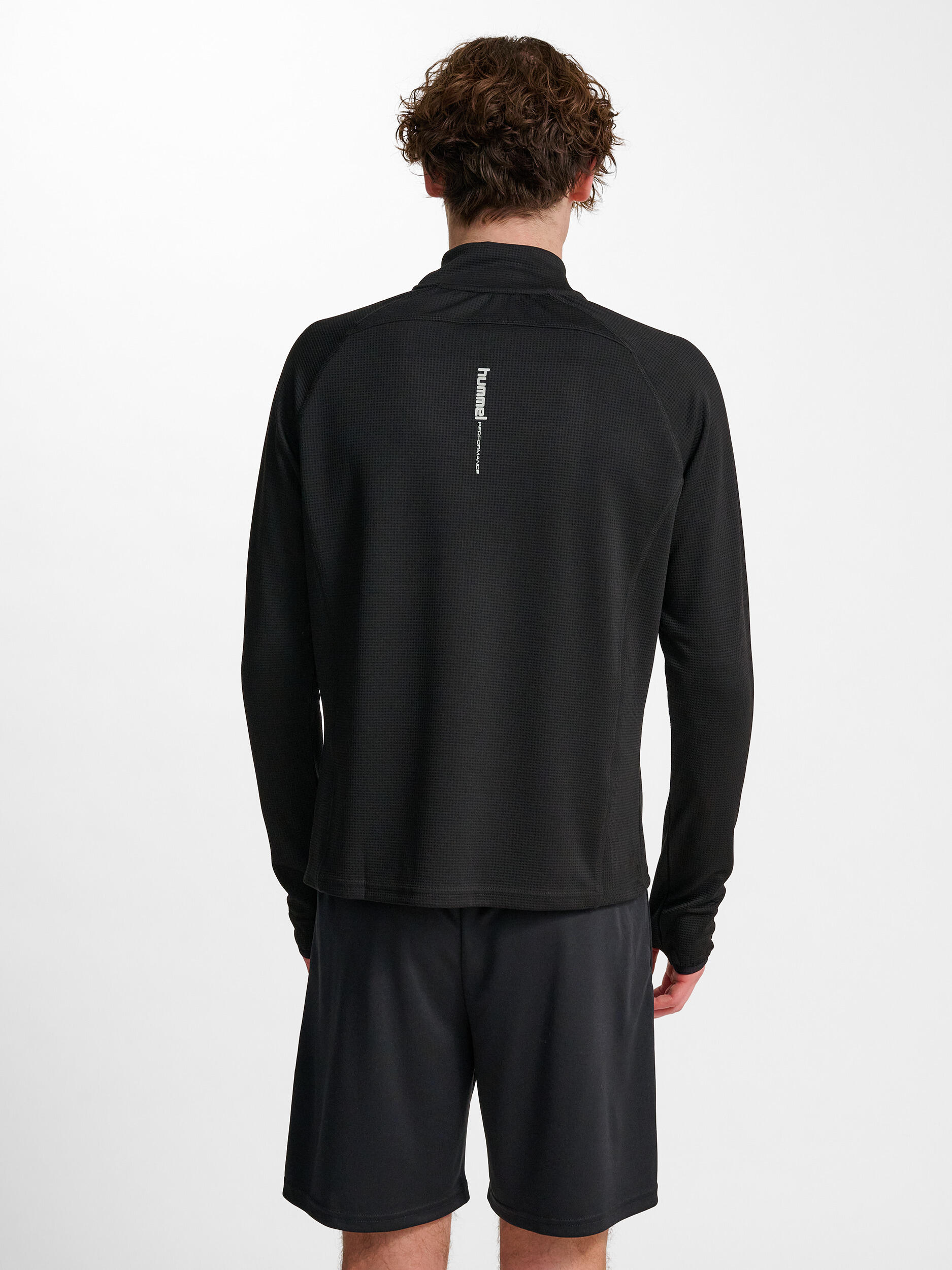 Demie-Fermeture Éclair Zip Sweat-Shirt Hmlpulse Homme 2/7