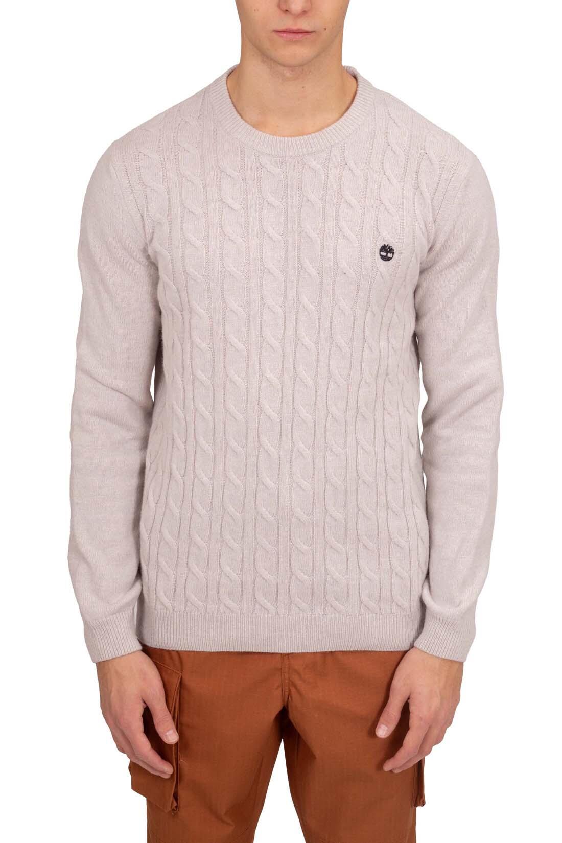 Camisola - Casual - Homem - Malha trança, lã - Modelo clássico 2/5