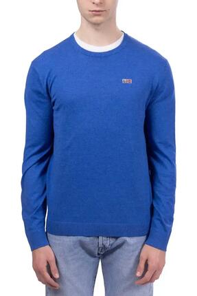 Jersey - Casual - Hombre - Algodón cuello redondo - Darca - Azul