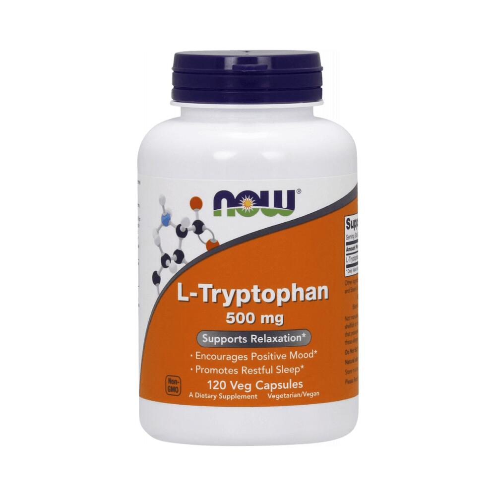 NOW FOODS Now Foods L-Tryptophan 500mg (120) Standard - Aminoacidi - Miscela di aminoacidi