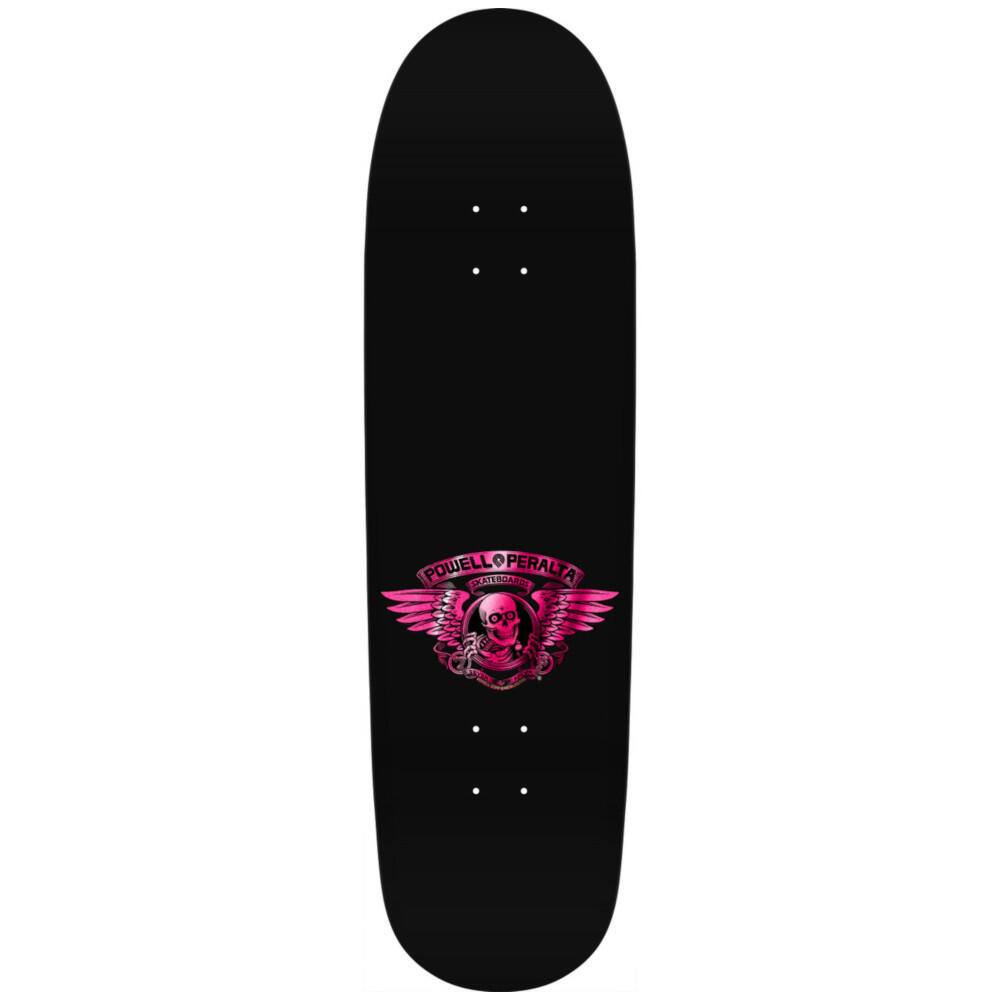 Skateboard Deck Old School Powell Peralta Nitro Hotrod Flames Pink Foil 9.375'' 2/2