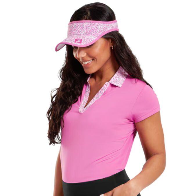 FootJoy Dames Visor Berry Animal 3/4