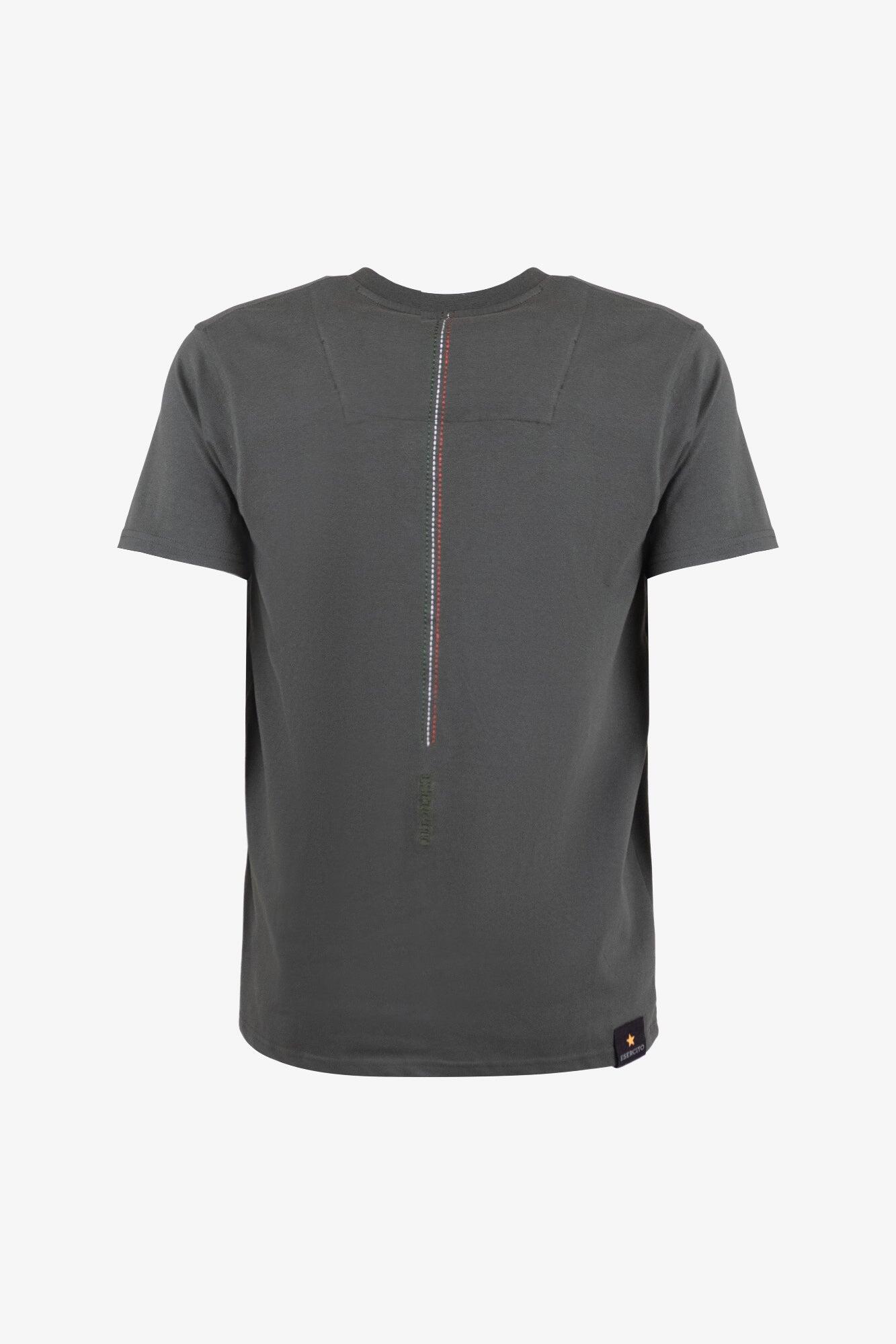 T-shirt Esercito a maniche corte militare in cotone uomo 2/4