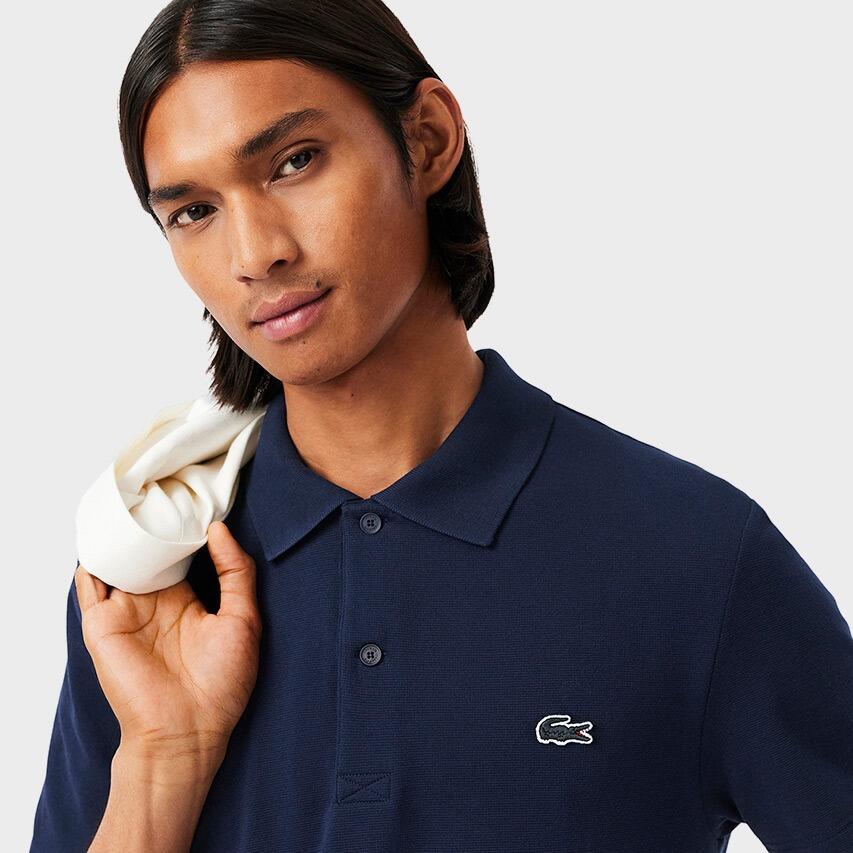 Korte mouw poloshirt Lacoste model DH5522-188 voor mannen 4/5