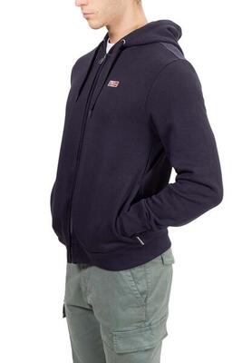Felpa invernale uomo Buri con zip