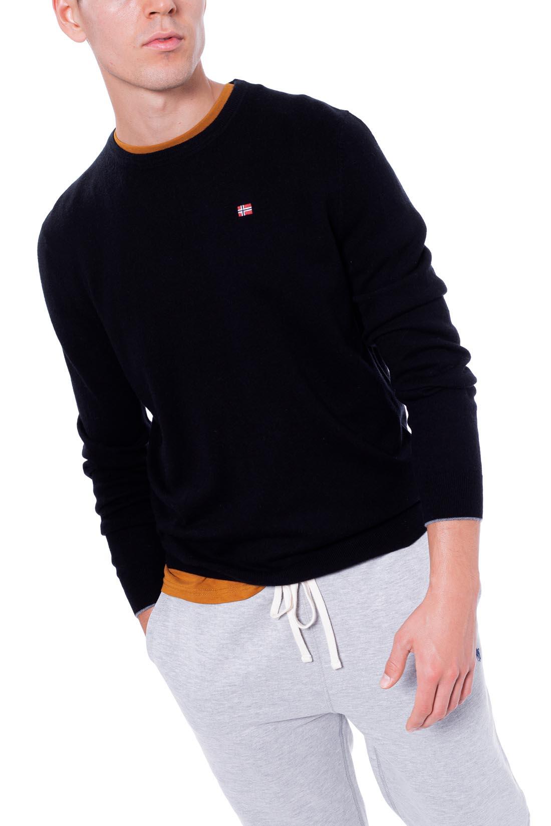 Maglia uomo girocollo in lana fine 1/5