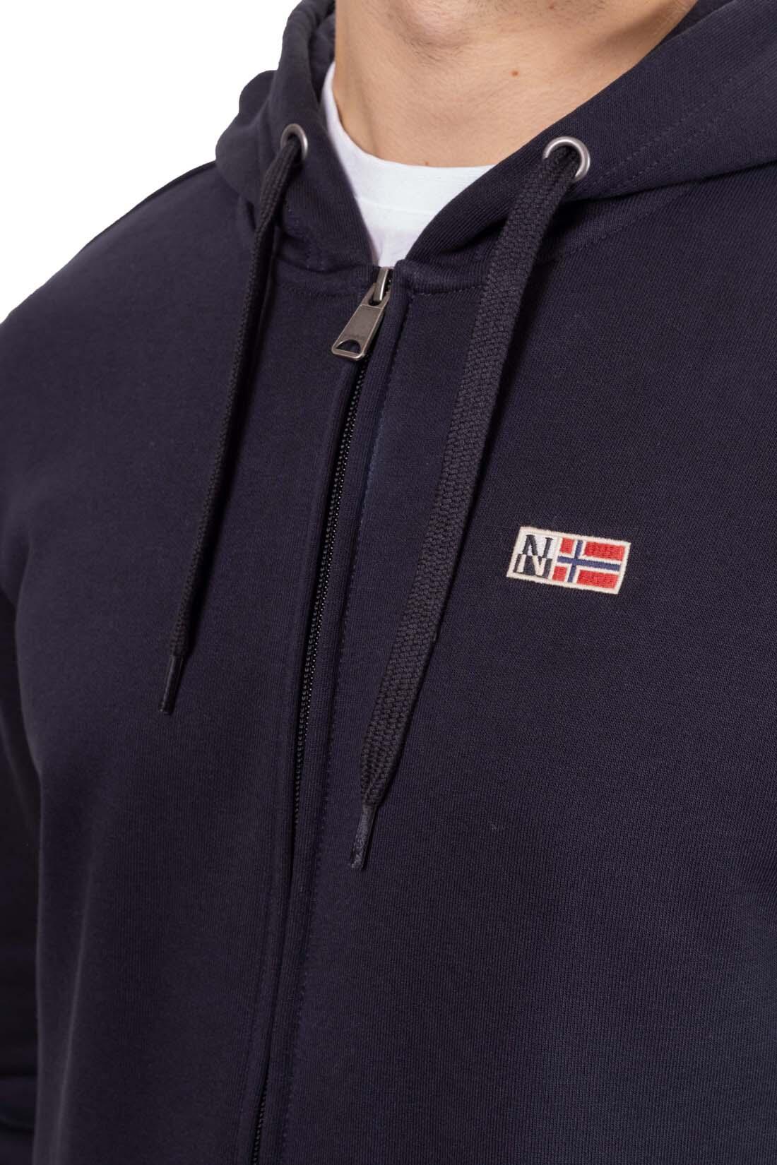 Felpa invernale uomo Buri con zip 4/5