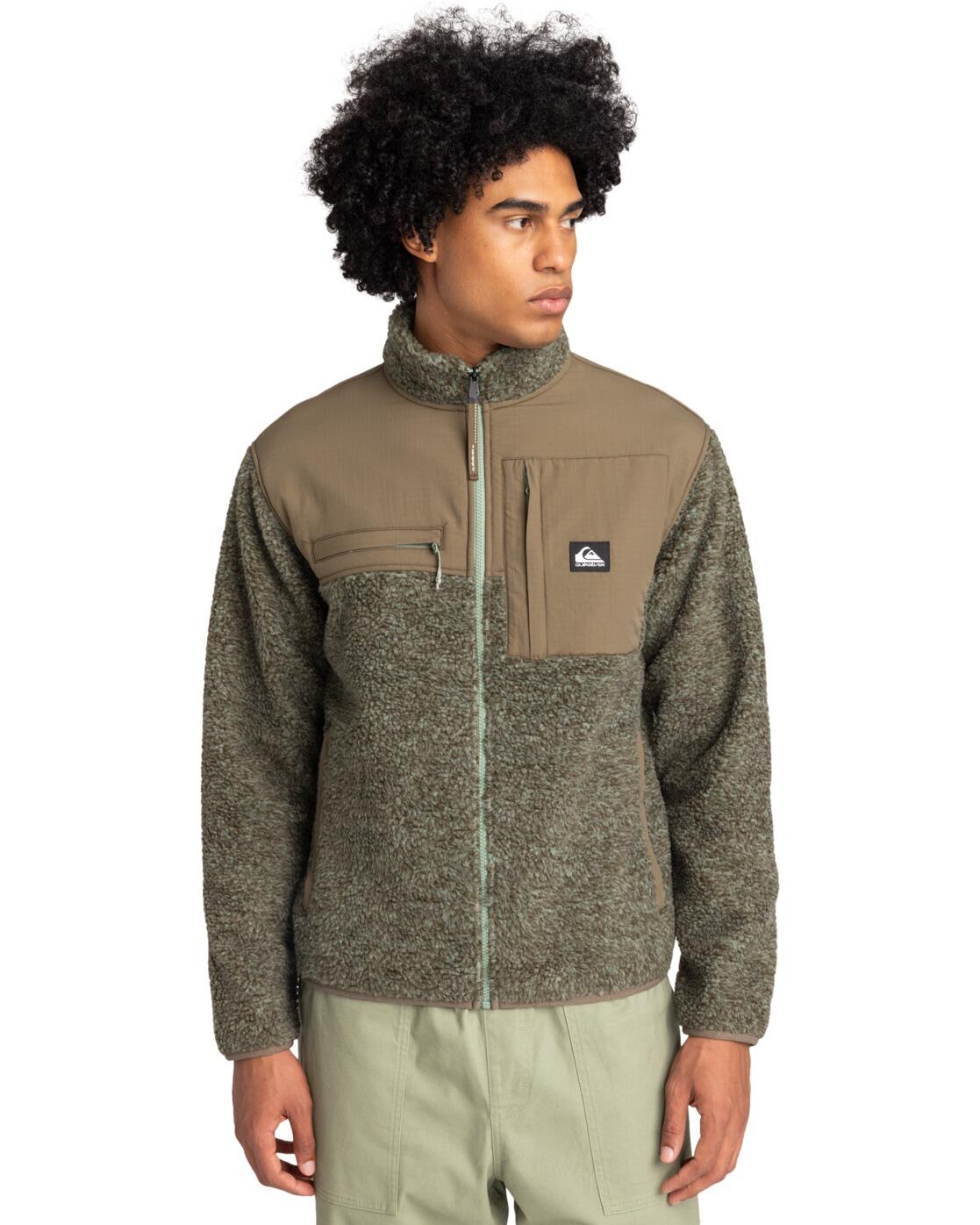Sudadera con Cremallera SHALLOW WATER Verde Hombre 1/1