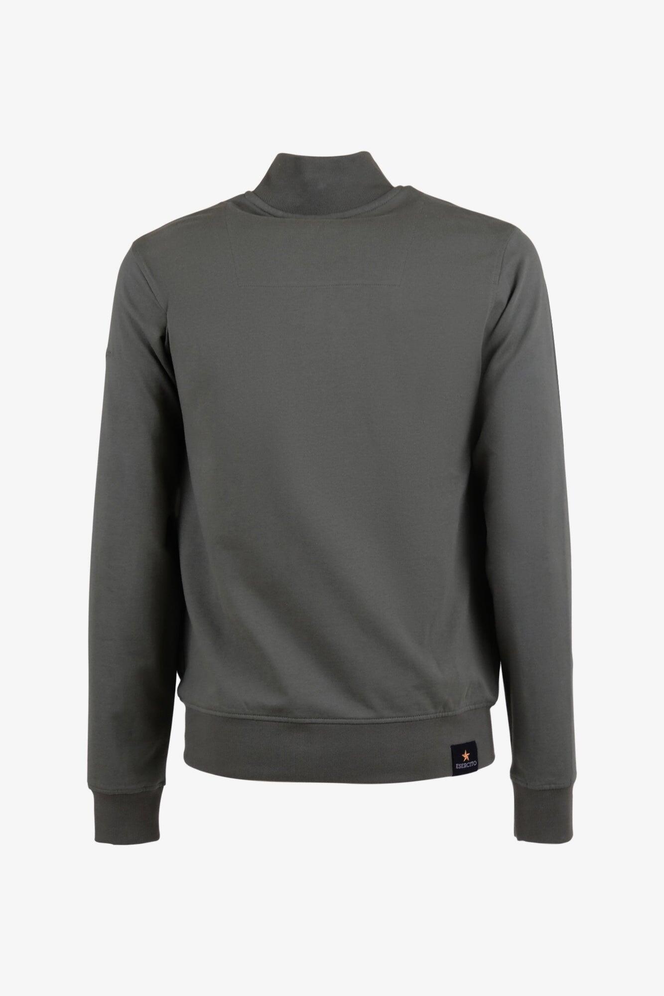 Felpa Esercito militare in cotone uomo 2/4