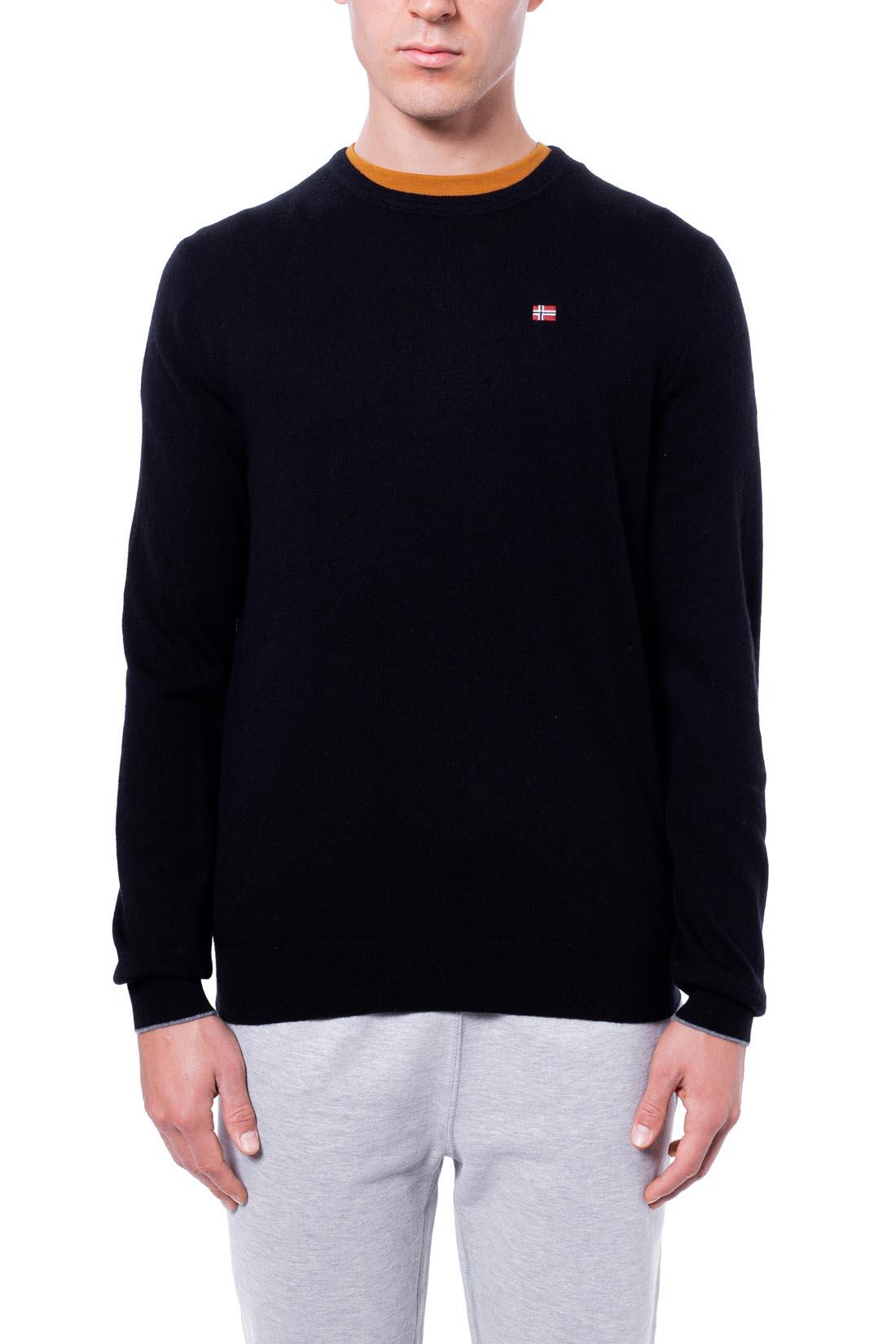 Maglia uomo girocollo in lana fine 2/5