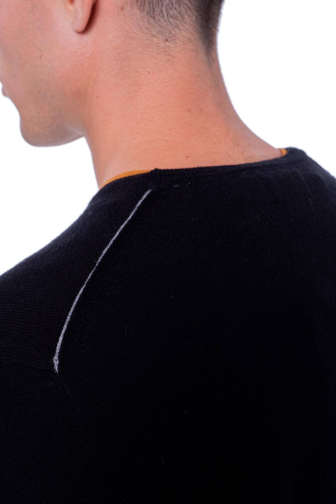 Maglia uomo girocollo in lana fine 4/5