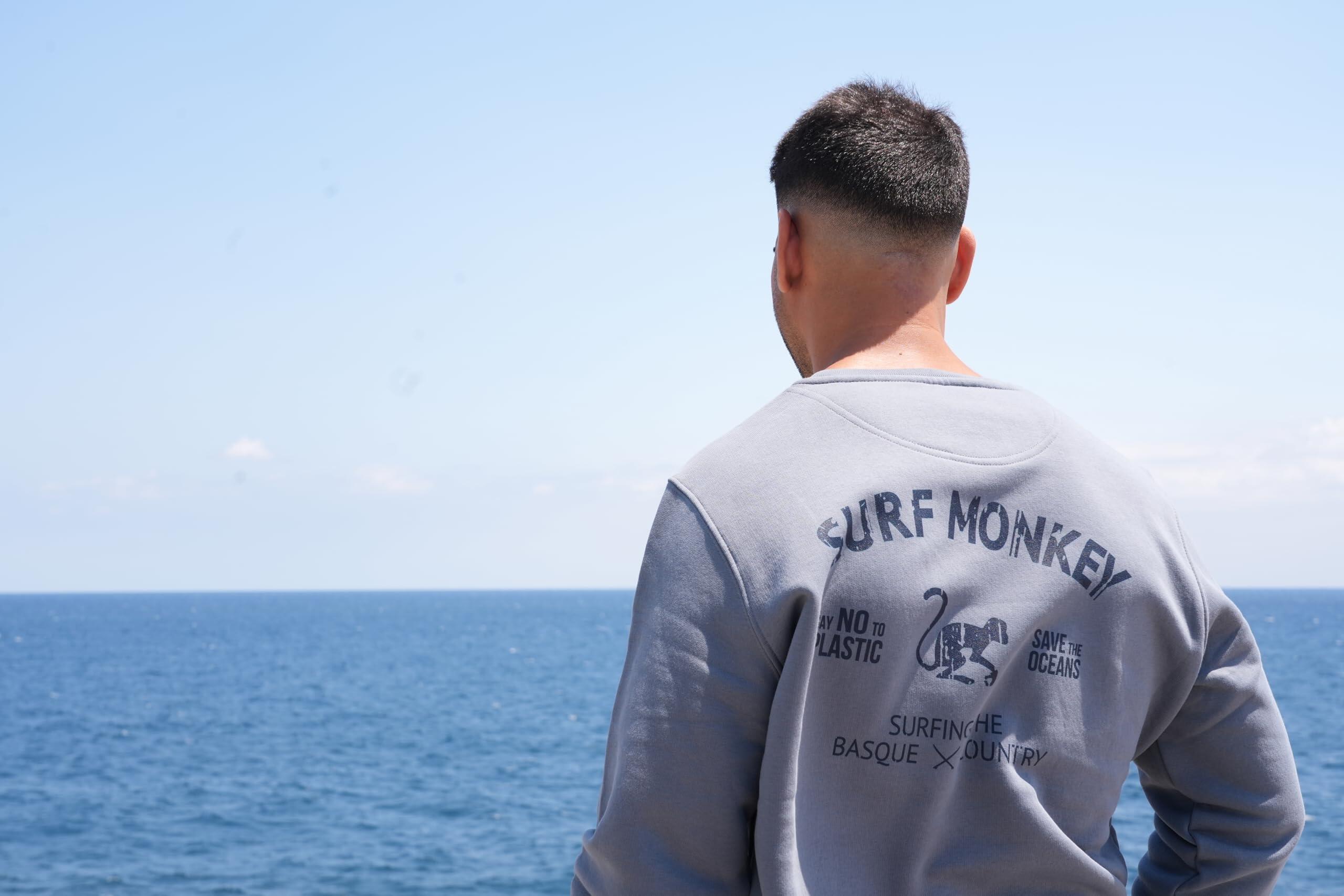 Bluza Save the Ocean – Okrągły dekolt / Dorosły (Ciemny Niebieski) 4/6