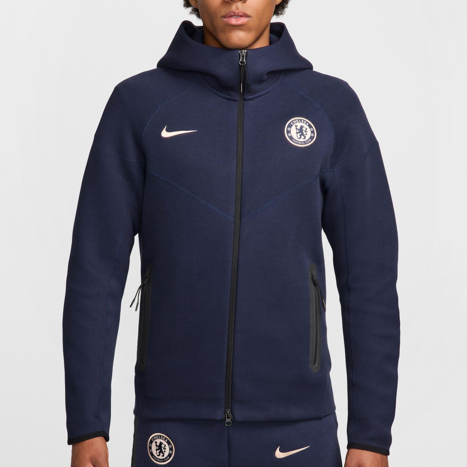 Felpa Nike Chelsea FC per Uomo - Ossidiana/Ice Guava 3/6