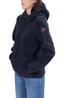 Felpa donna Turnage colorblock in pile