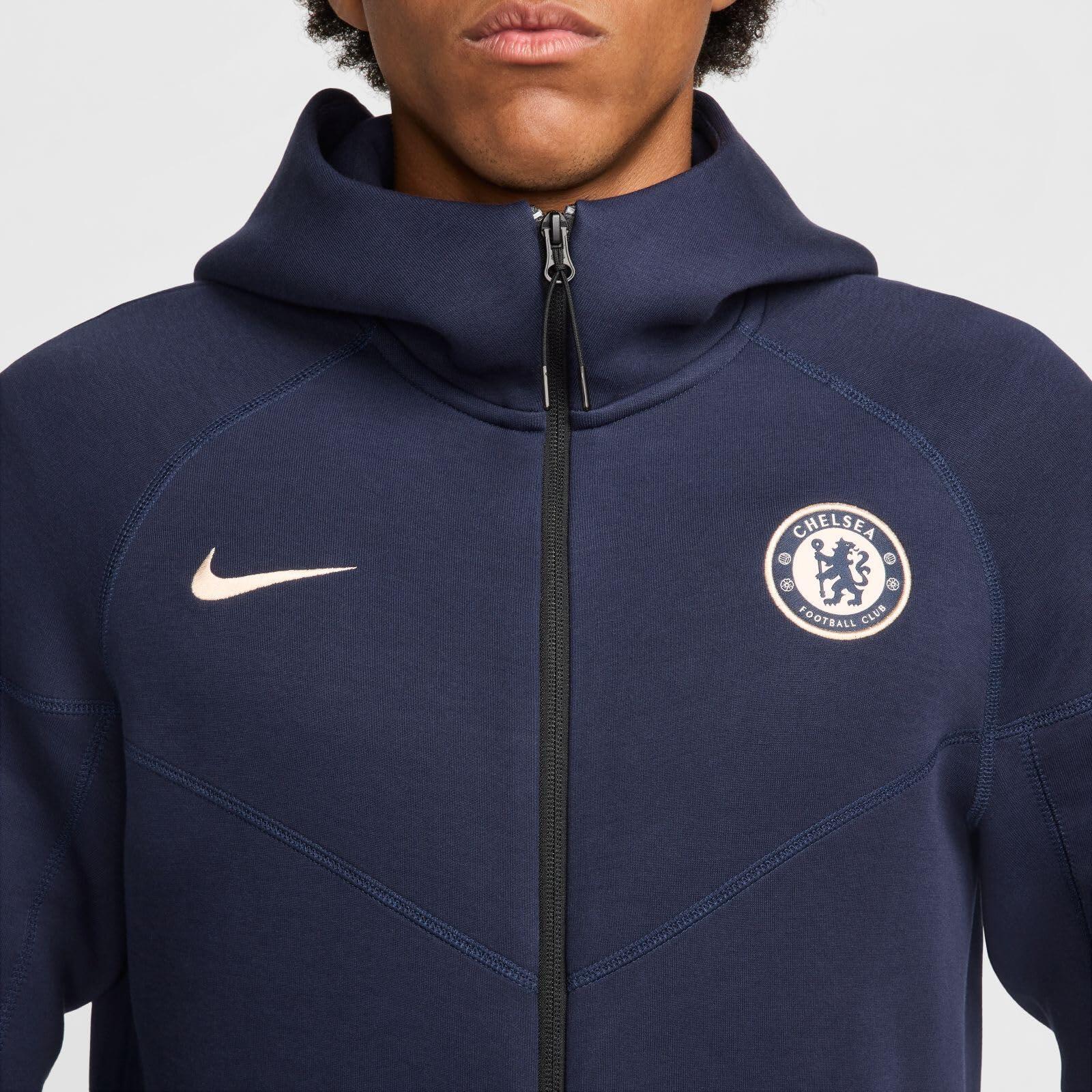 Felpa Nike Chelsea FC per Uomo - Ossidiana/Ice Guava 4/6