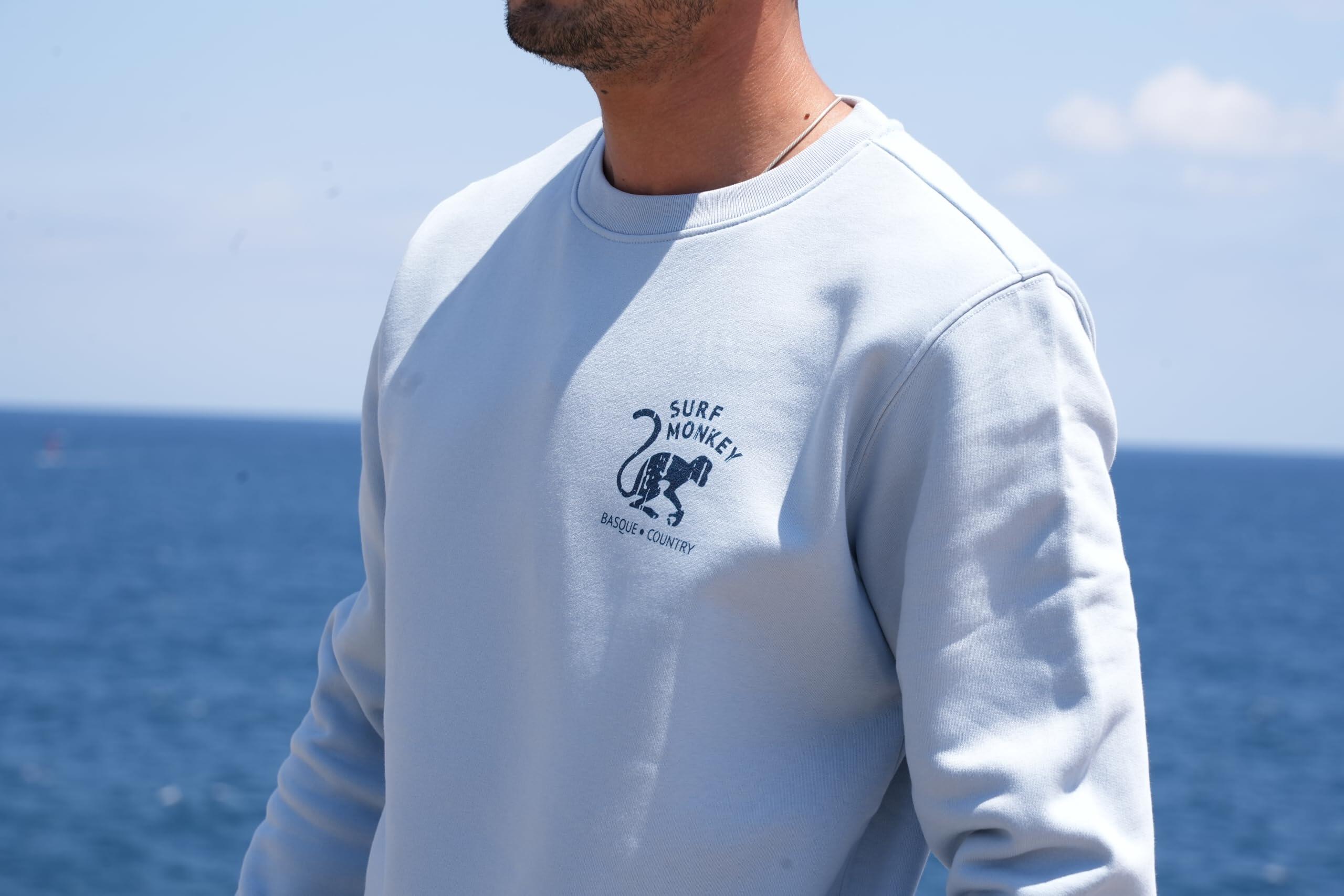 Bluza Save the Ocean – okrągły dekolt / dla dorosłych (aqua) 3/6