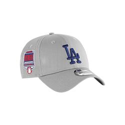 Casquette MLB Los Angeles Dodgers New Era Side Patch 2 9Forty Gris