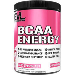 EVL Nutrition BCAA Energy (30 serv) Orange Blast - Acides aminés - BCAA