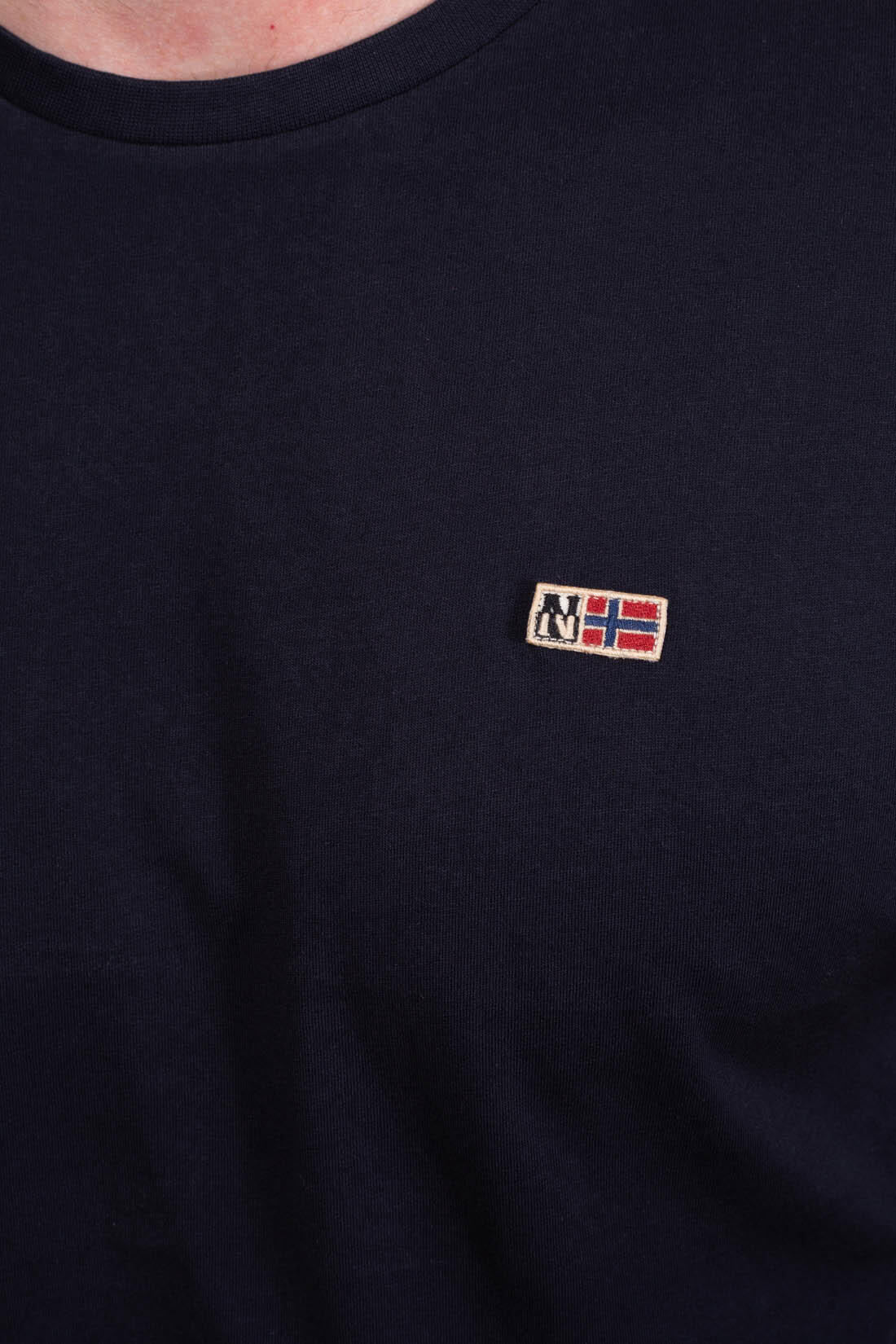 T-shirt uomobandiera logo 1/3