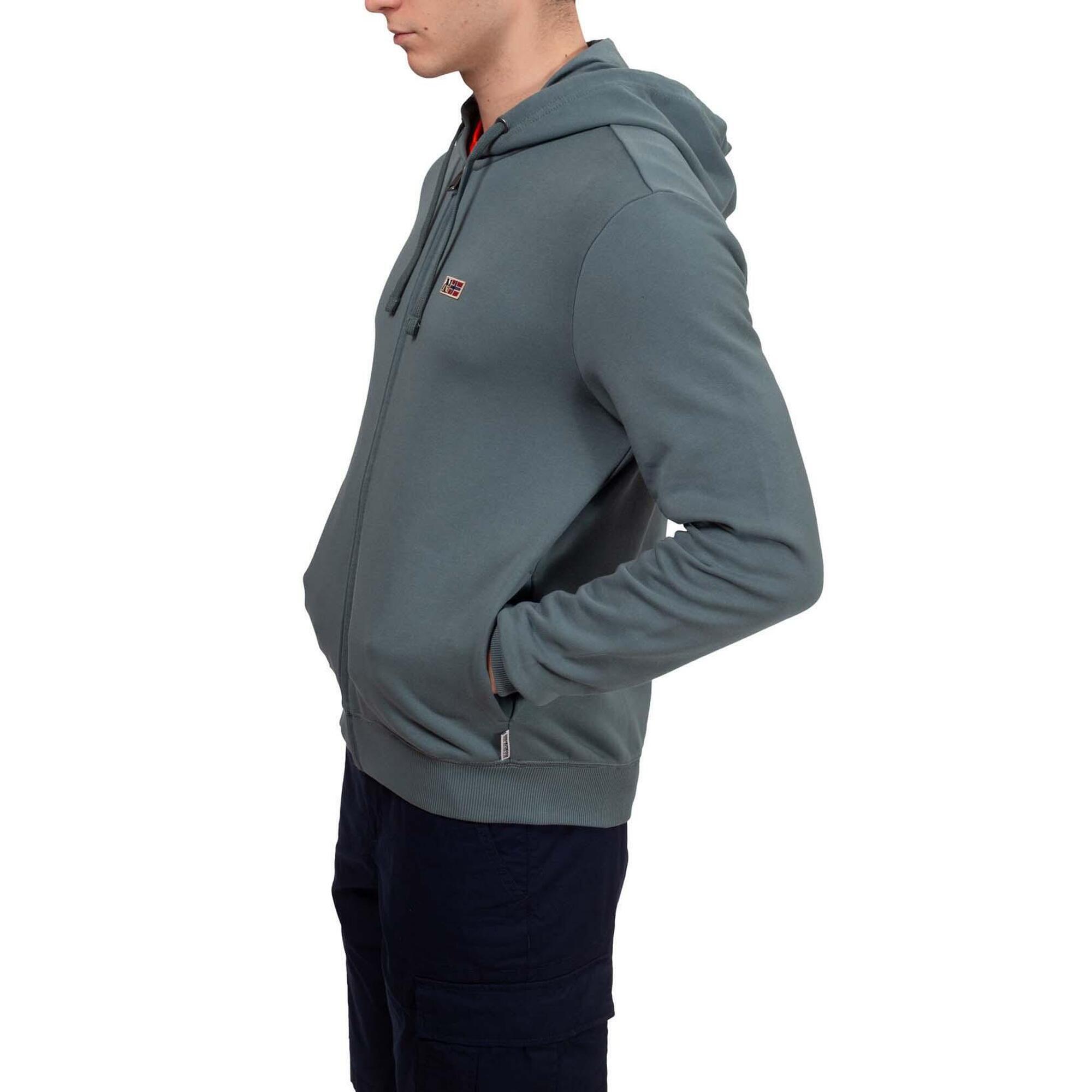 Napapijri - Felpa Buri Summerzip - Sweat-shirt - Vert - Decathlon