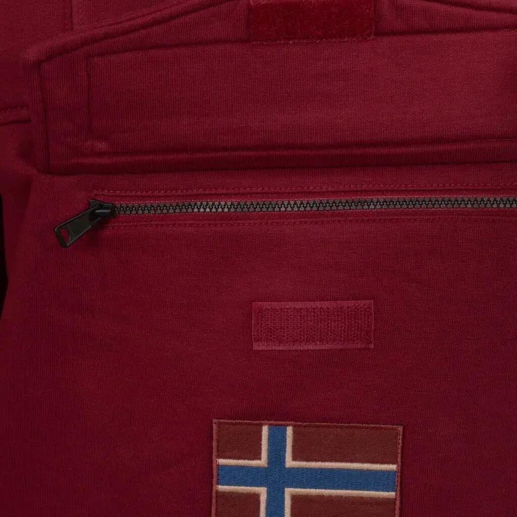 NAPAPIJRI Burgee Hoodie - Men's Regular Fit Bordeaux