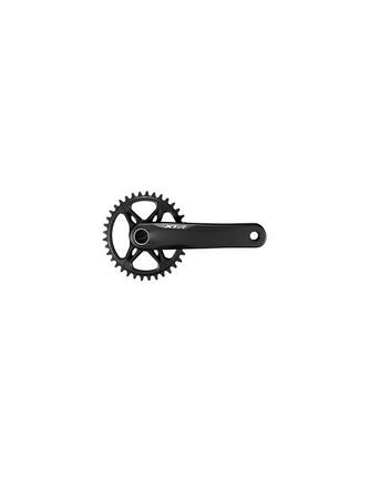 crackset XTR M9100 12S 175 mm aluminium zwart