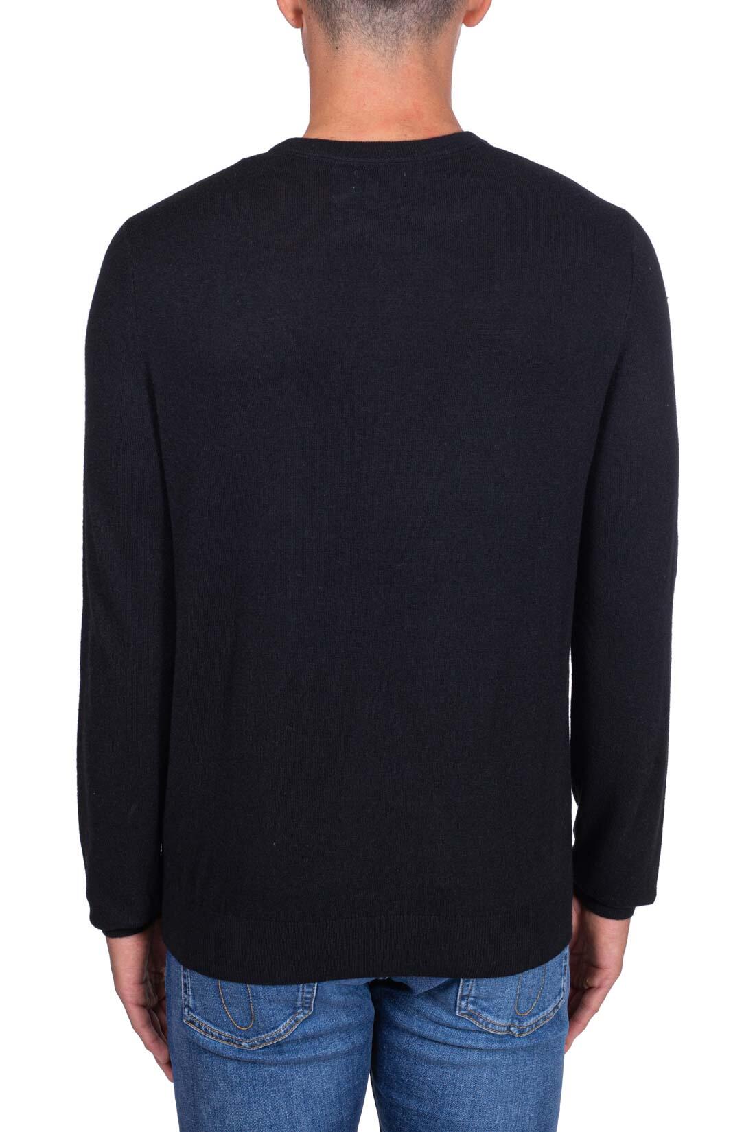 Pullover uomo essenziale con logo 4/4