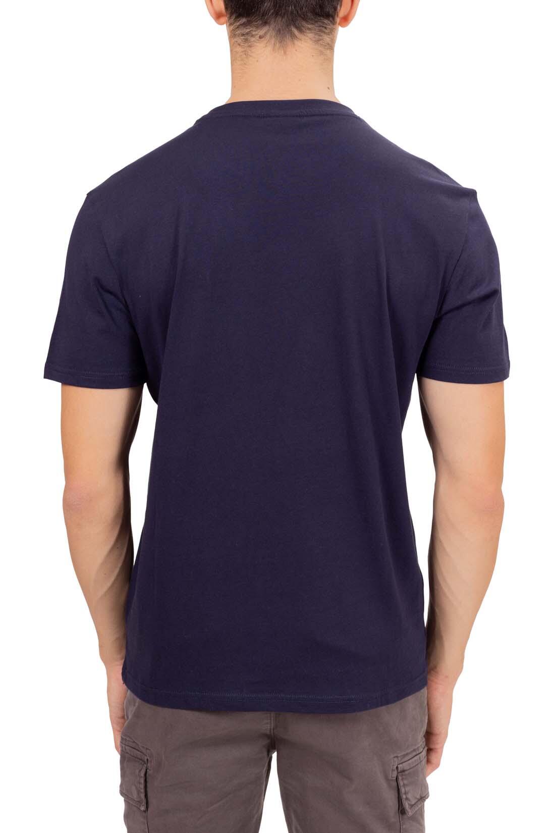 T-shirt - Casual - Homem - Regular fit - Suri - Azul navy 3/5
