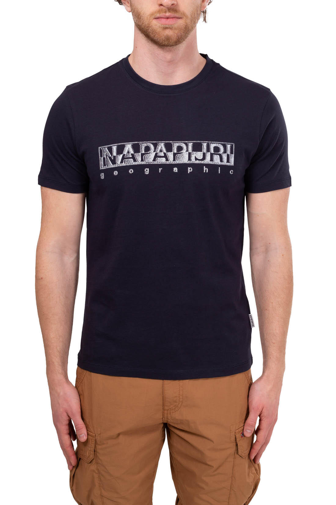 T-shirt uomo con stampa logo 2/4