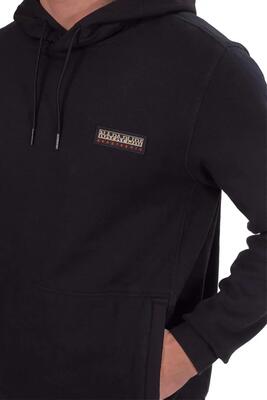 Sweater - sportswear - heren - vens - capuchon - zwart