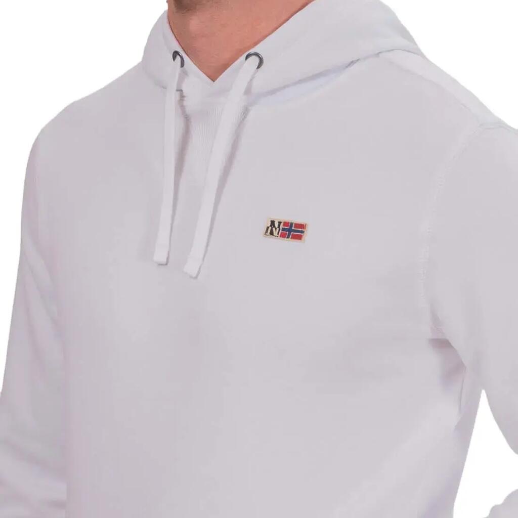 NAPAPIJRI Burgee Sweat à capuche homme - Blanc
