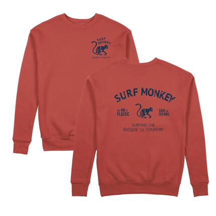 Bluza Save the Ocean – Okrągły dekolt / Dorosły (Piaskowy)