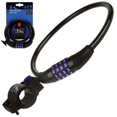 M-wave kabelcijferslot 60 cm zwart.