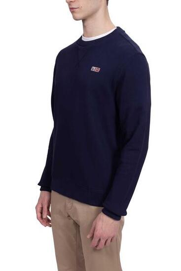 Sweatshirt - Heren - Buri Summer 1 - Ronde hals, regular - Navy
