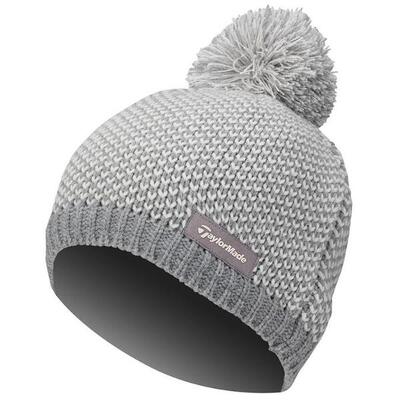 Taylormade unisex beanie beige grijs