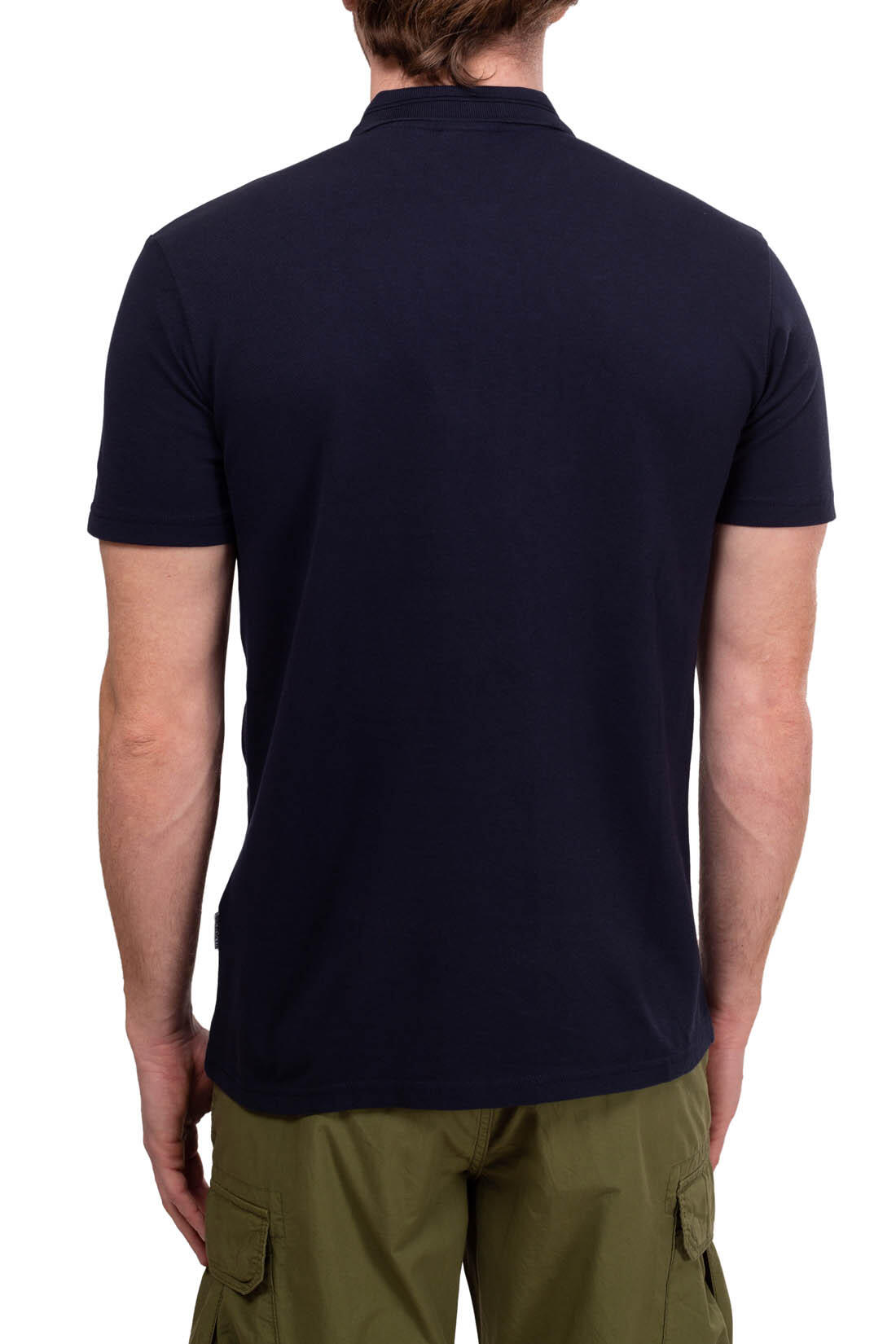 Polo uomo con patch logo 4/4