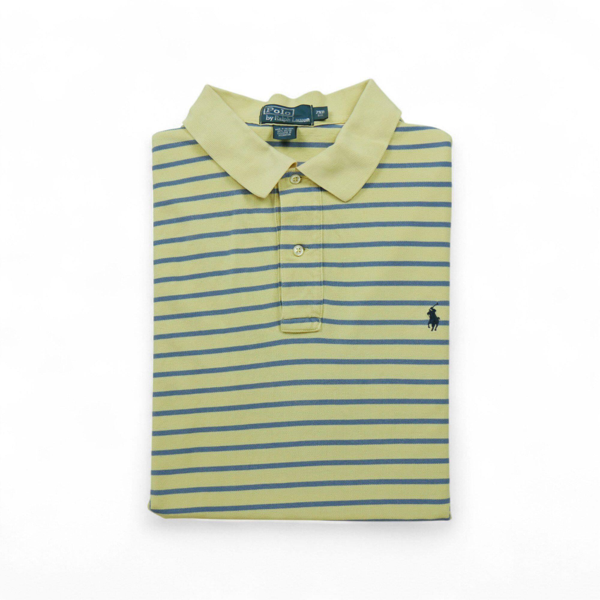 RALPH LAUREN Reconditionné - Polo manches courtes Homme Jaune - Bon État