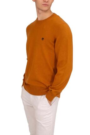 Pull - Homme - Manches longues, Col rond - bleu marine