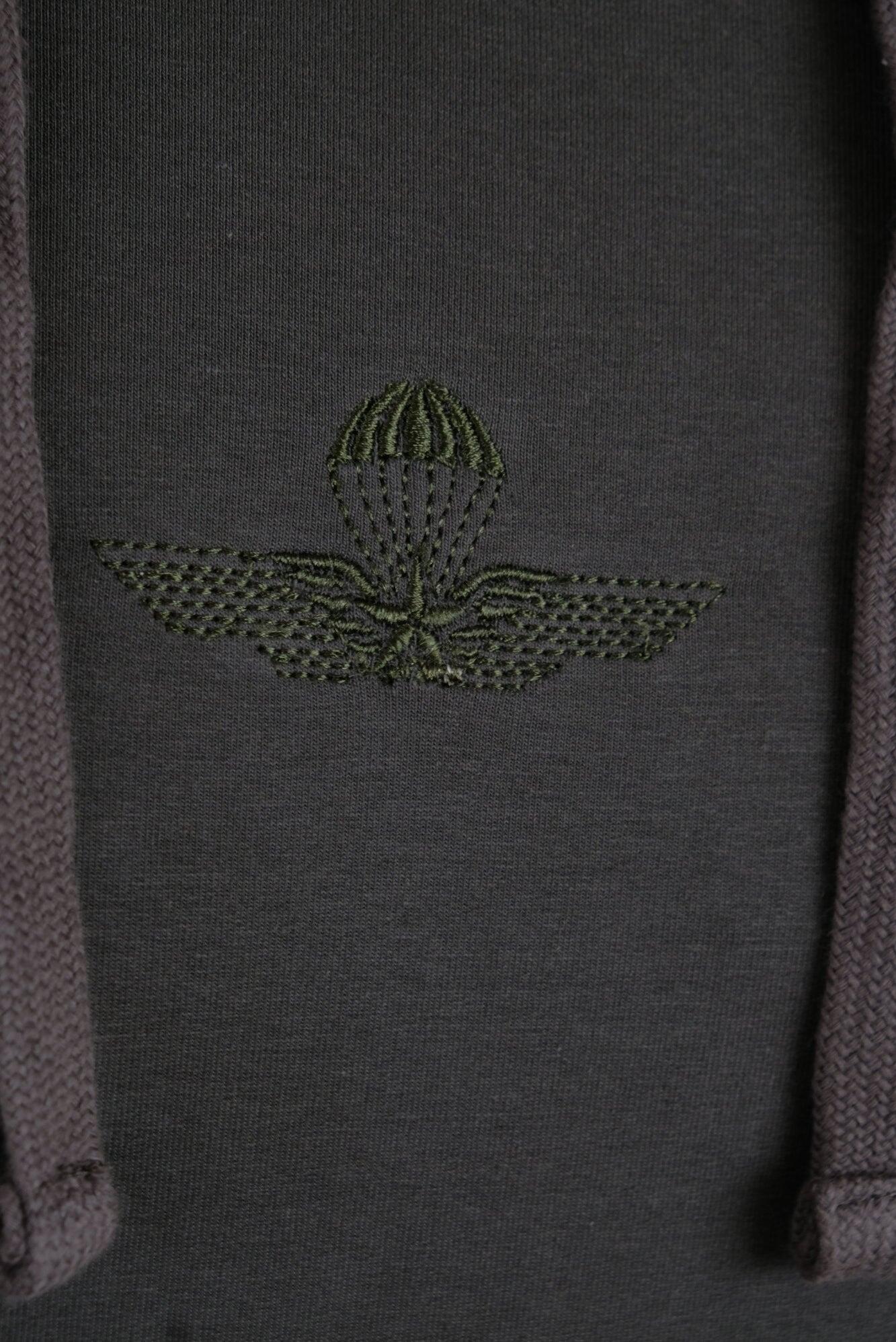 Felpa Folgore con cappuccio militare in cotone uomo 3/5