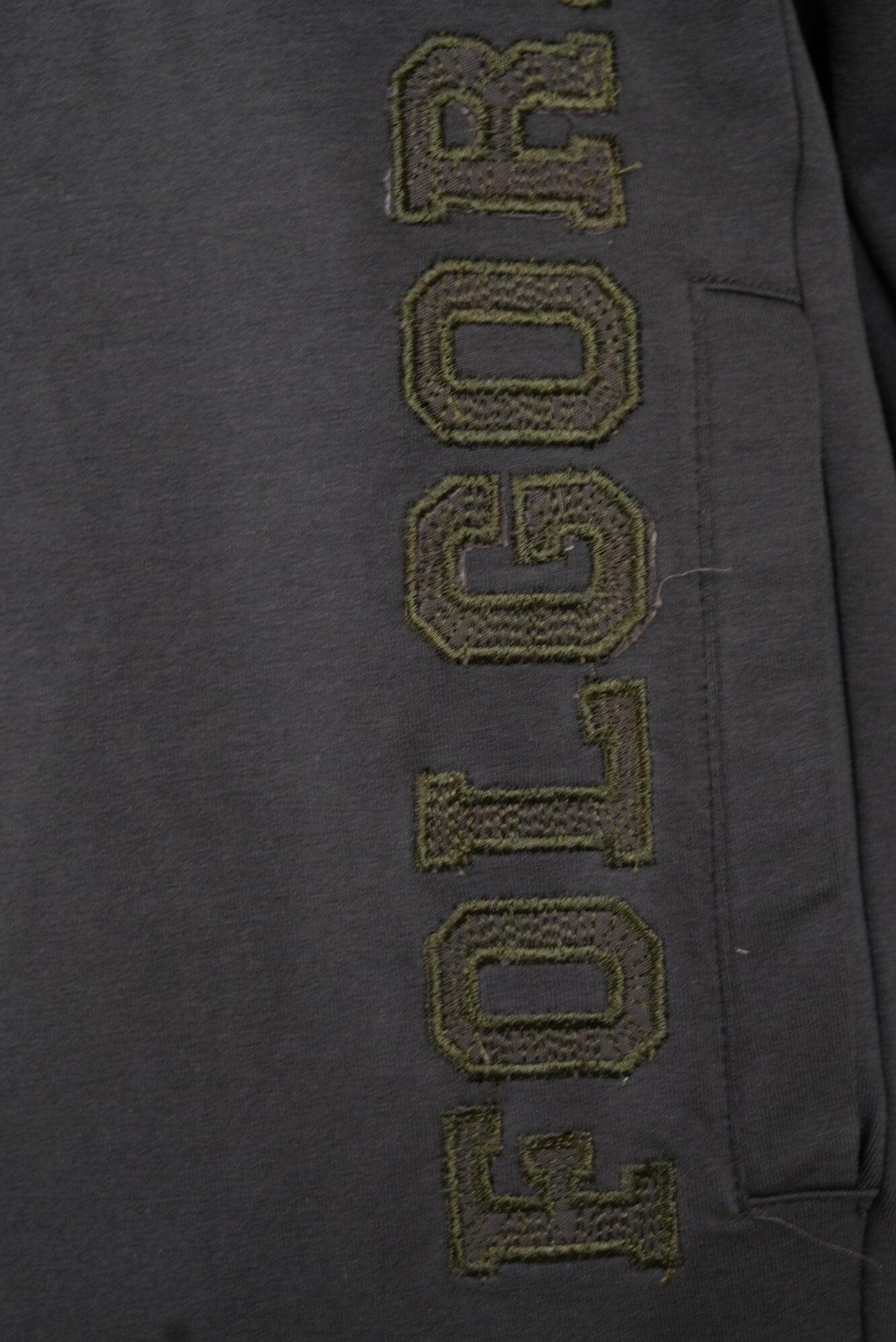 Felpa Folgore con cappuccio militare in cotone uomo 4/5